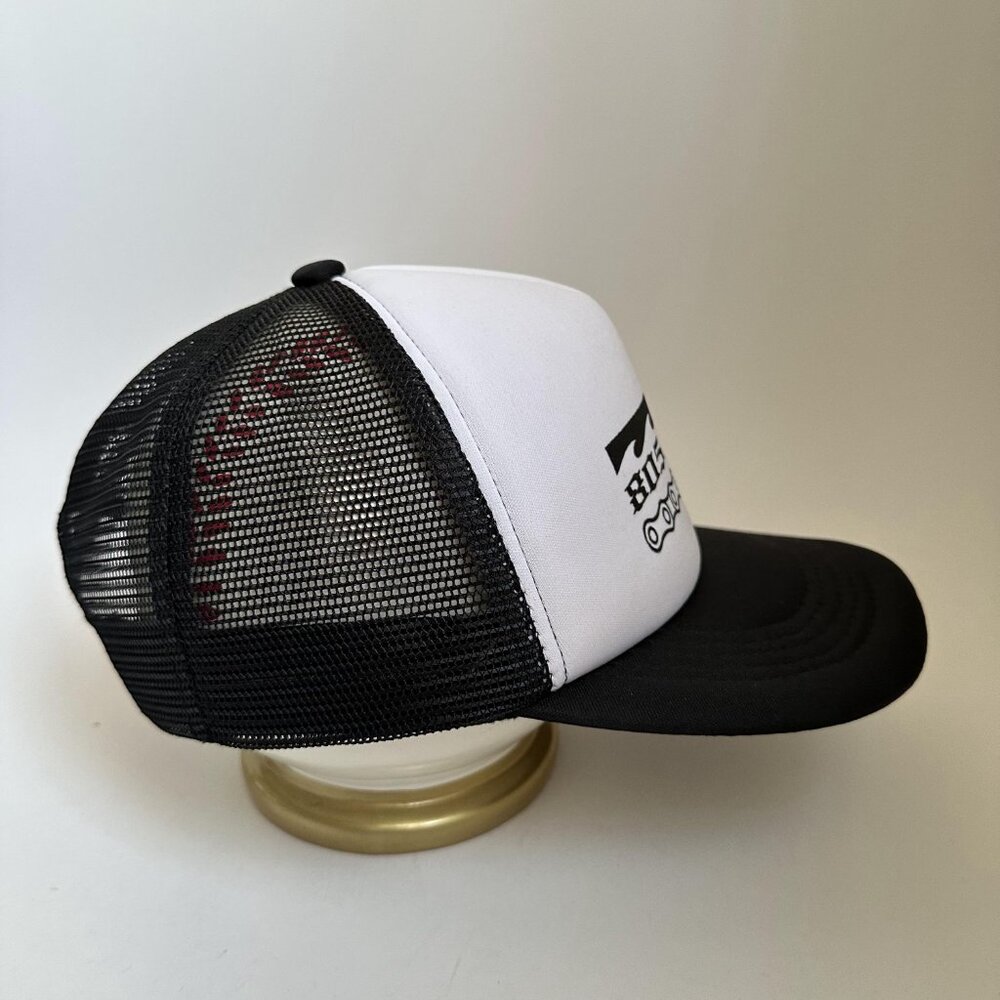805 Elite Trucker Hat Mesh Back Adjustable Snap Back Cap Black With One Size - Picture 5 of 9